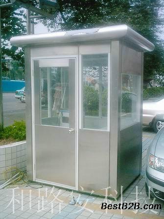 深圳治安亭供应,不锈钢治安亭,深圳岗亭制作厂家