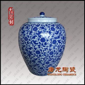 200斤陶瓷酒坛定做 加图案的陶瓷大酒坛