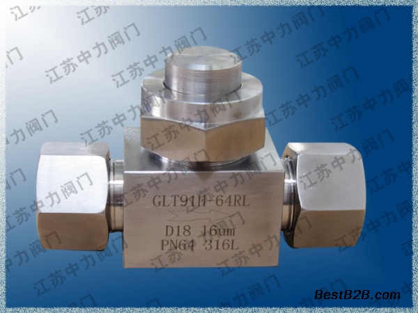 不锈钢卡套式过滤器GL91H-16P