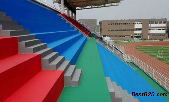 丙烯酸球场地坪 室外地坪漆 看台地坪漆 选河北石家
