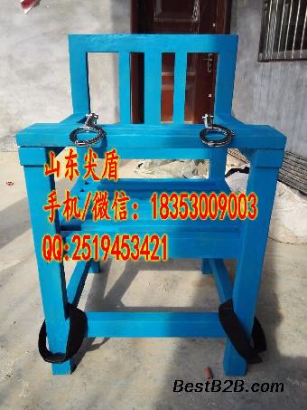 加粗加厚型看守所审讯椅,木审讯椅
