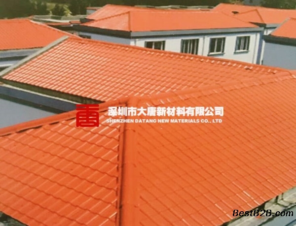 东莞钢结构树脂瓦_钢结构屋面瓦_全国发货
