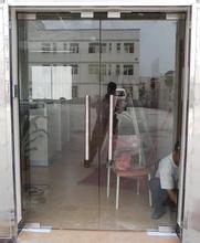 太原制作玻璃门 单开双开玻璃门安装