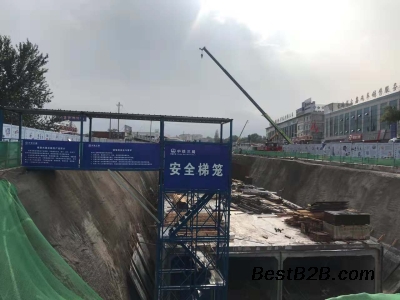优质安全梯笼厂家基坑安全梯笼报价通达笼梯