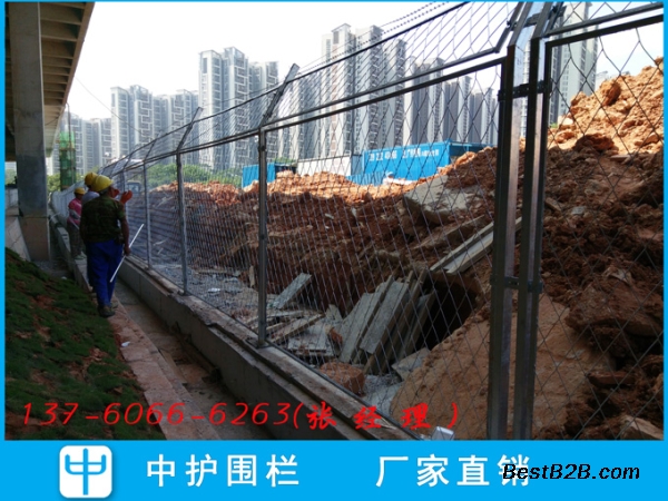 河源铁路隔离栅 带刺铁框架围栏 钢板网护栏