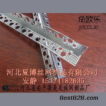 厂家直销镀锌板冲孔护角条 抺灰钢板网鹰嘴滴水线