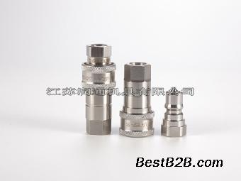 HS-S2-SS开闭式液压快速接头不锈钢材质