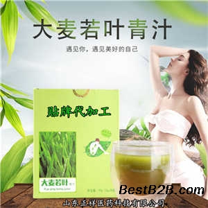 青汁酵素oem 大麦若叶青益生菌代餐粉代加工贴牌
