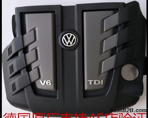 大众途锐3.0TDI柴油发动机上护板 前机盖
