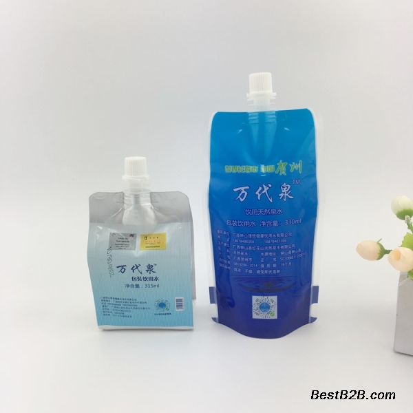 无菌食品级500ml袋装氢气水铝箔包装袋子定做厂家