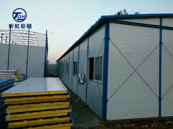 临时用运城彩钢房供应商 夏县框架式活动房制作安装