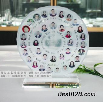 校友聚会留念品定做 郑州长沙水晶纪念品制作厂家