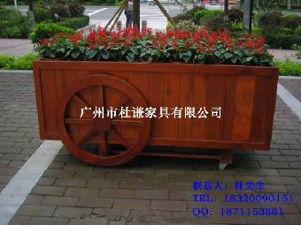 广州金牌庆典策划采购的实物花车 移动流动花盆