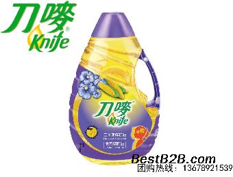 供应中山福利食用油刀唛玉米亚麻籽油团购