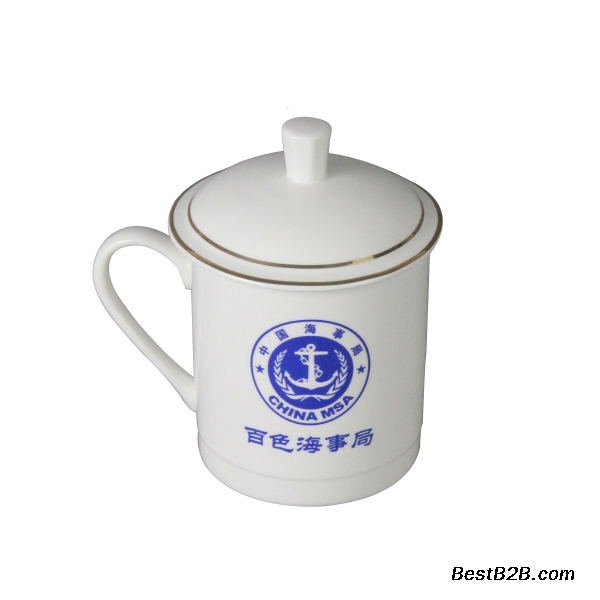 节庆商务送礼陶瓷茶杯定制