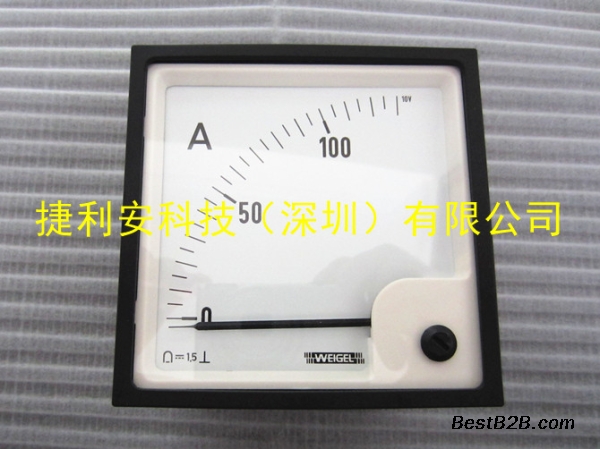 德国WEIGEL PQ96K电流表