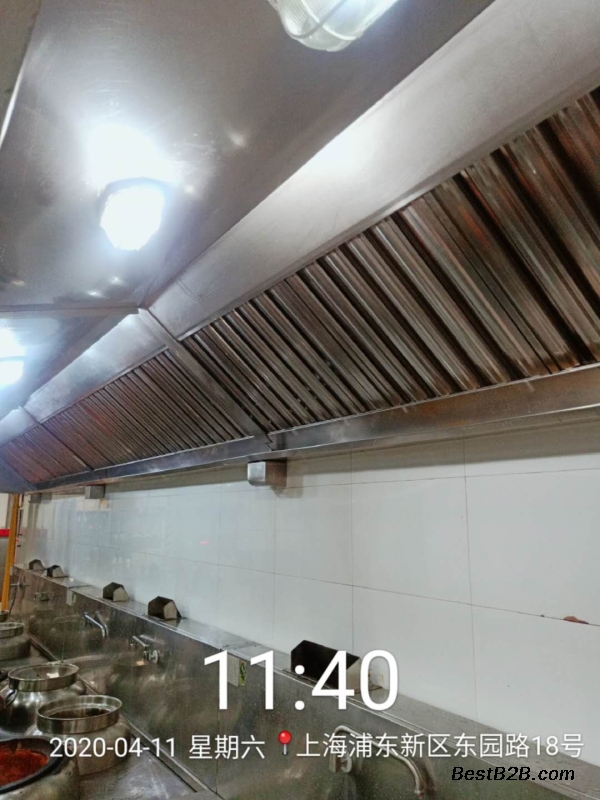 松江区茸梅路学校单位食堂油烟机 油烟管道清洗公司