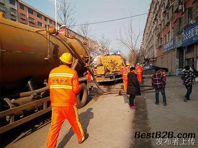 苏州疏通下水道 小区污水管道高压清洗服务