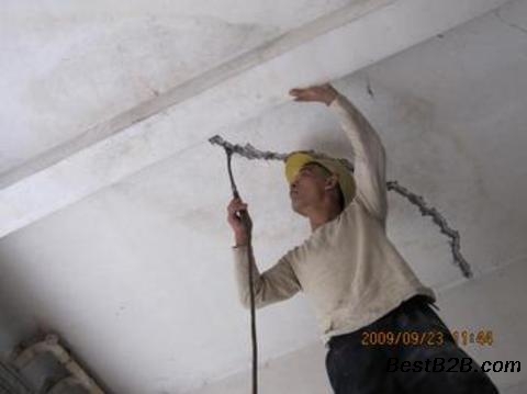 小区车库交接缝漏水堵漏维修