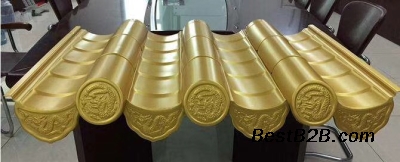 杭州苏州南京园林博物馆铝合金屋面仿古瓦价格图片