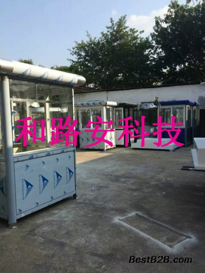 江门不锈钢岗亭款式图,江门做标准彩钢板岗亭,江门治
