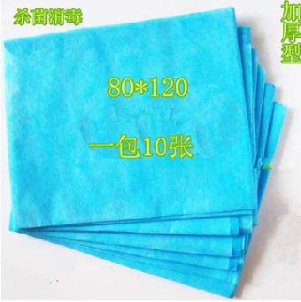 一次性美容床单采用覆膜无纺布材质防油防水