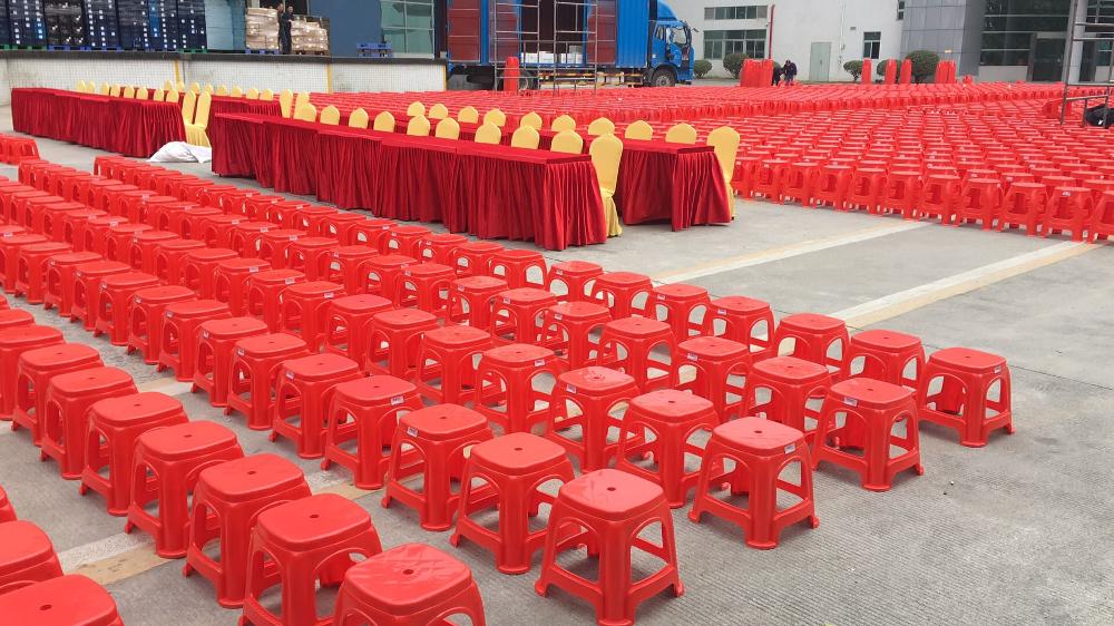 企业活动塑料椅出租 耐磨抗压 展会婚礼会议庆典