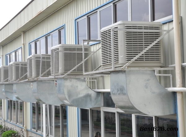 霸州塑料制品厂夏季降温除热工程案例