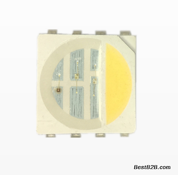 5050PRIRW灯珠0.2W5050RGB八脚