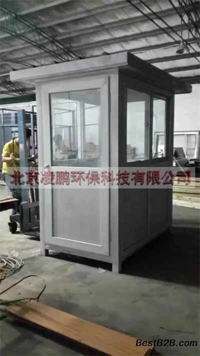 北京中小型玻璃门卫岗亭专业可靠 北京岗亭厂家 岗亭