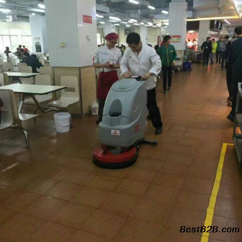 贵港食堂地面清洁效果好的洗地拖干机本地供应商