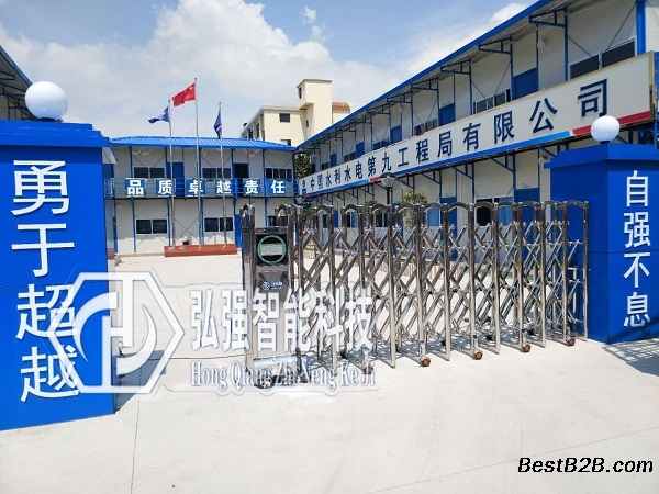 小塘伸缩门厂家,不锈钢电动大门定做,小塘厂房伸缩门