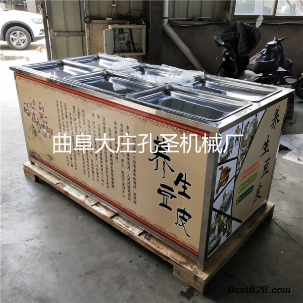 酒店专用豆油皮机 蒸汽加热不锈钢豆油皮机