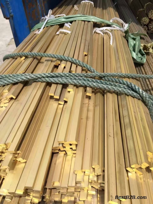 H59机加工黄铜排 CNC黄铜方棒 黄铜扁条现货