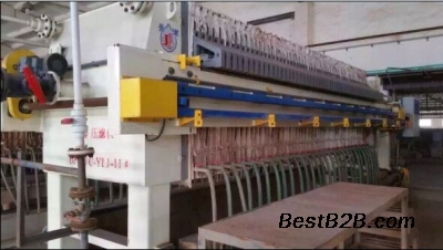 出售二手100平方程控隔膜压滤机