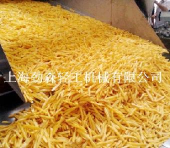 薯条脆真空低温油浴脱水干燥机,大型马铃薯深加工设备