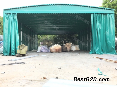 杭州鑫建华夜市大型排档蓬 移动仓库雨棚 厂家直销