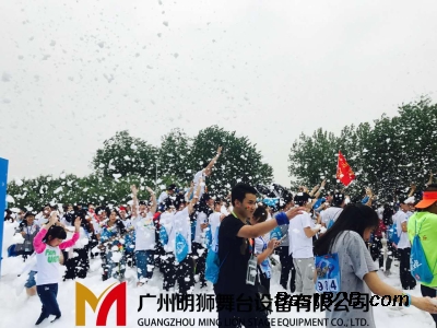 派对活动泡沫机节庆彩色泡泡趴五一泡泡跑