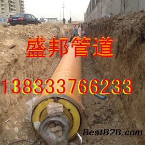 钢套钢玻璃棉保温钢管-钢套钢保温钢管