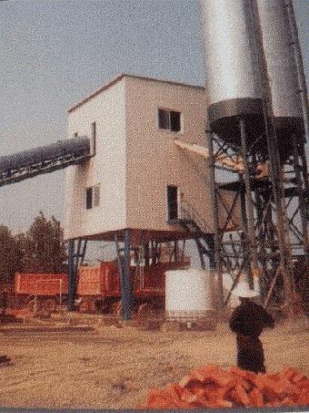 75搅拌站 75搅拌站图片 HZS75混凝土搅拌站