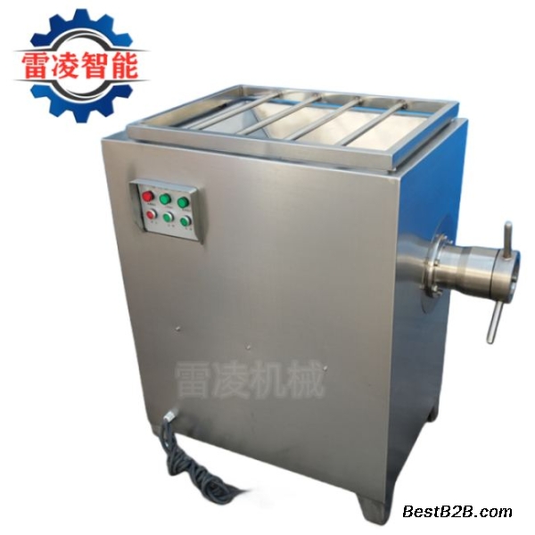 冻肉绞肉机 不锈钢鲜肉绞肉设备 大型商用绞肉机