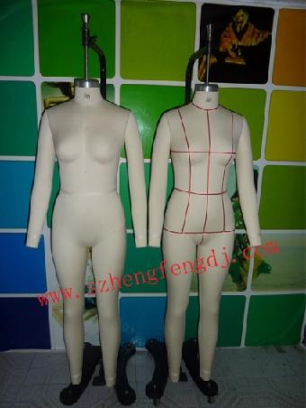厂家专业定做立体打版模特,制衣板房公仔,立裁人台
